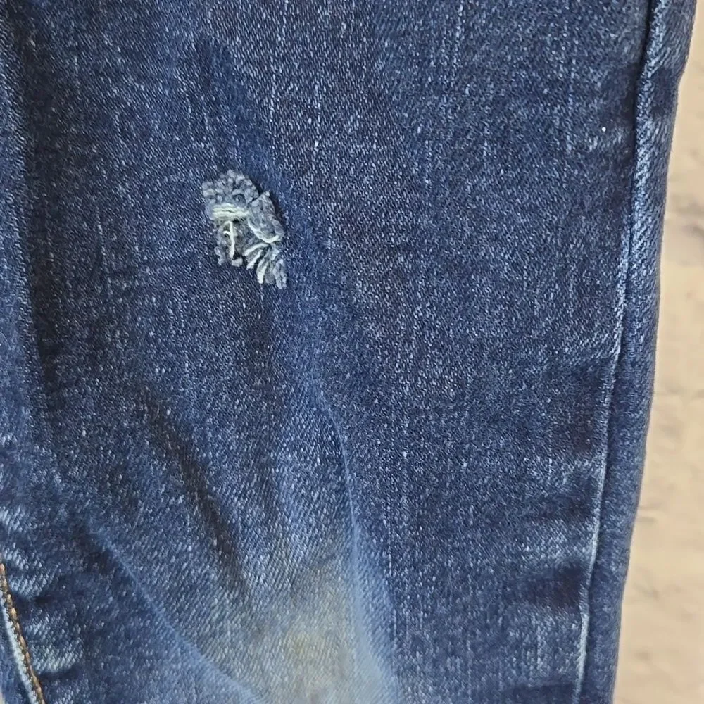 GAP Little Boys Blue Jeans 4 Straight Fit Denim Adjustable Waist Toddler Pants